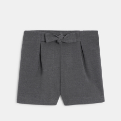 شورت أنيق باللون الرمادي للفتيات